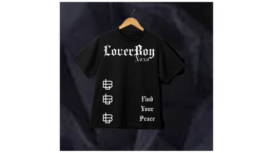 LoverBoyXoxo White Reflective T-Shrirt